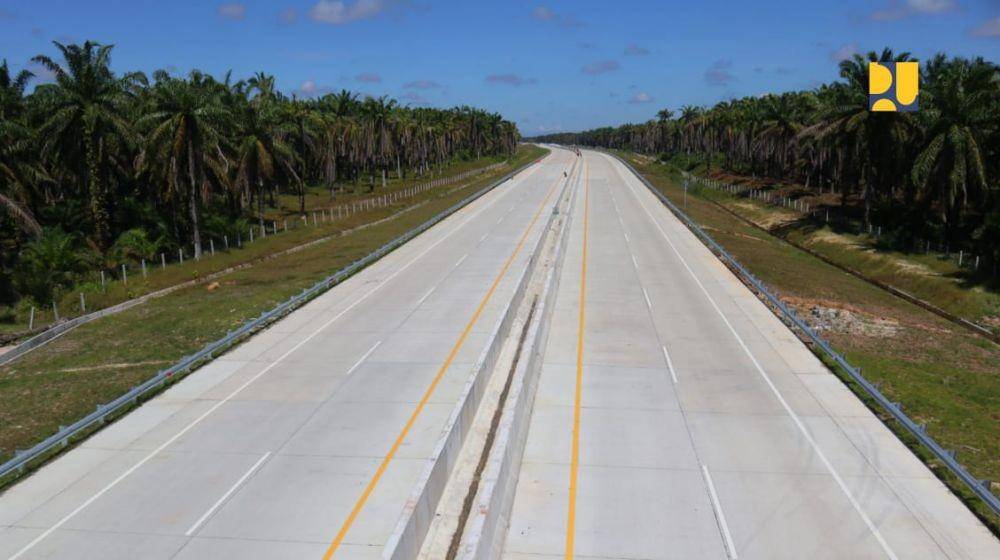 Jalan Tol Pekanbaru-Bangkinang. (dok. Kementerian PUPR)