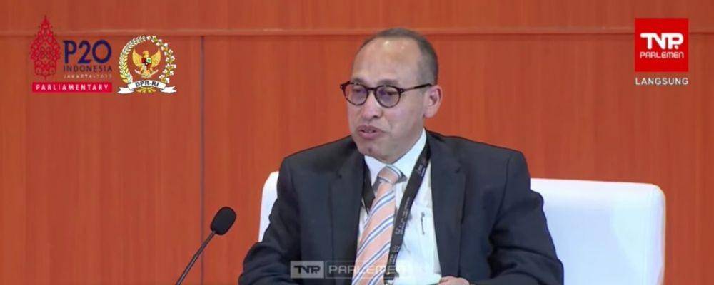 Staf Ahli Menlu RI Bidang Hubungan antarlembaga, Muhsin Syihab (youtube.com/TV Parlemen)
