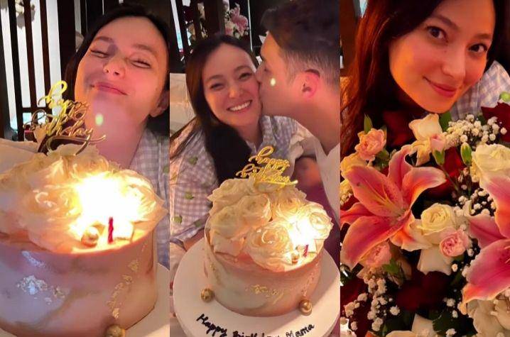 kolase momen ultah Asmirandah ke-33 (instagram.com/asmirandah89)