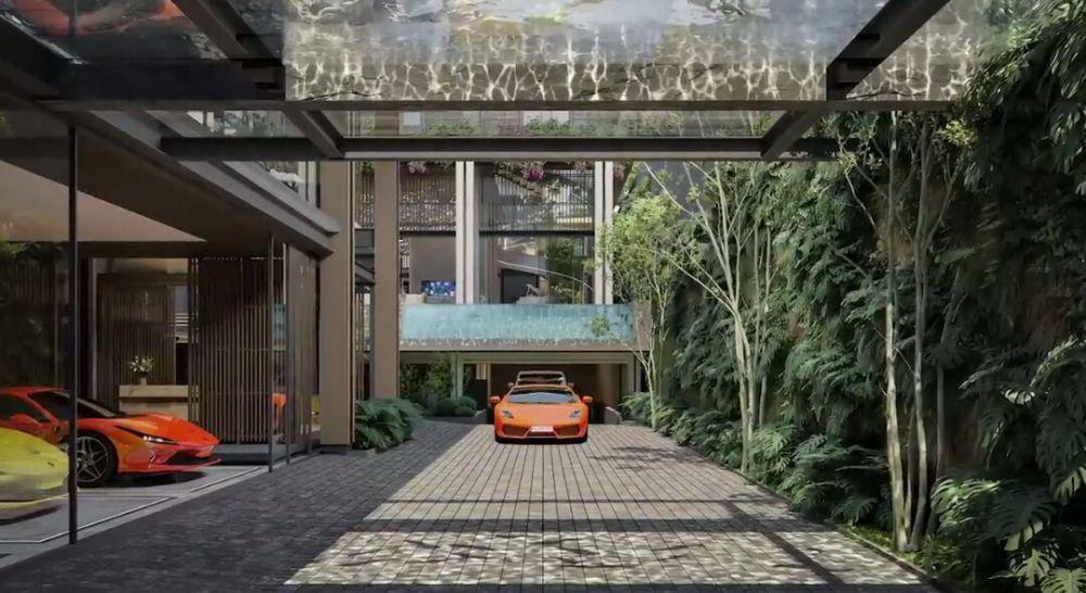 desain rumah yang akan dibangun Lesti dan Billar (youtube.com/Titi dan Tian)