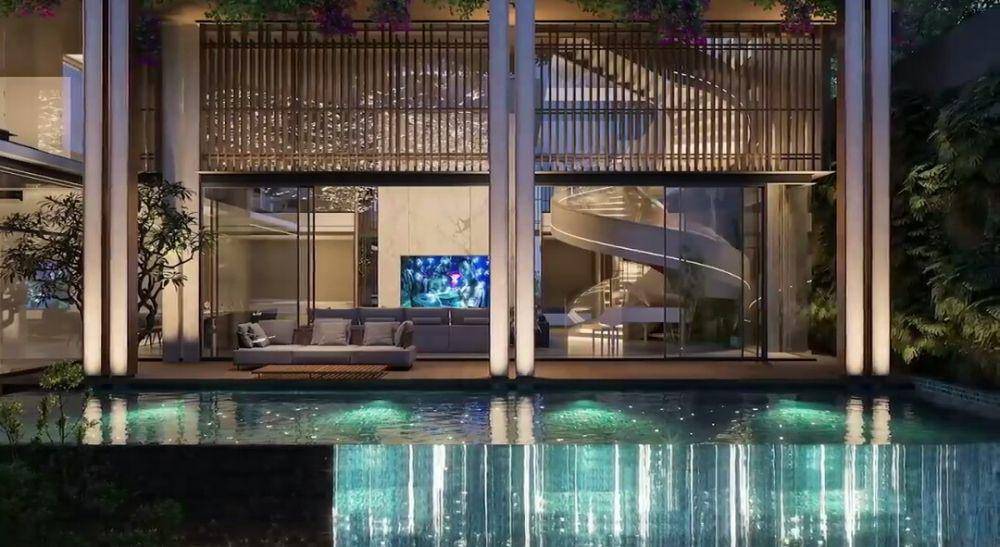 desain rumah yang akan dibangun Lesti dan Billar (youtube.com/Titi dan Tian)