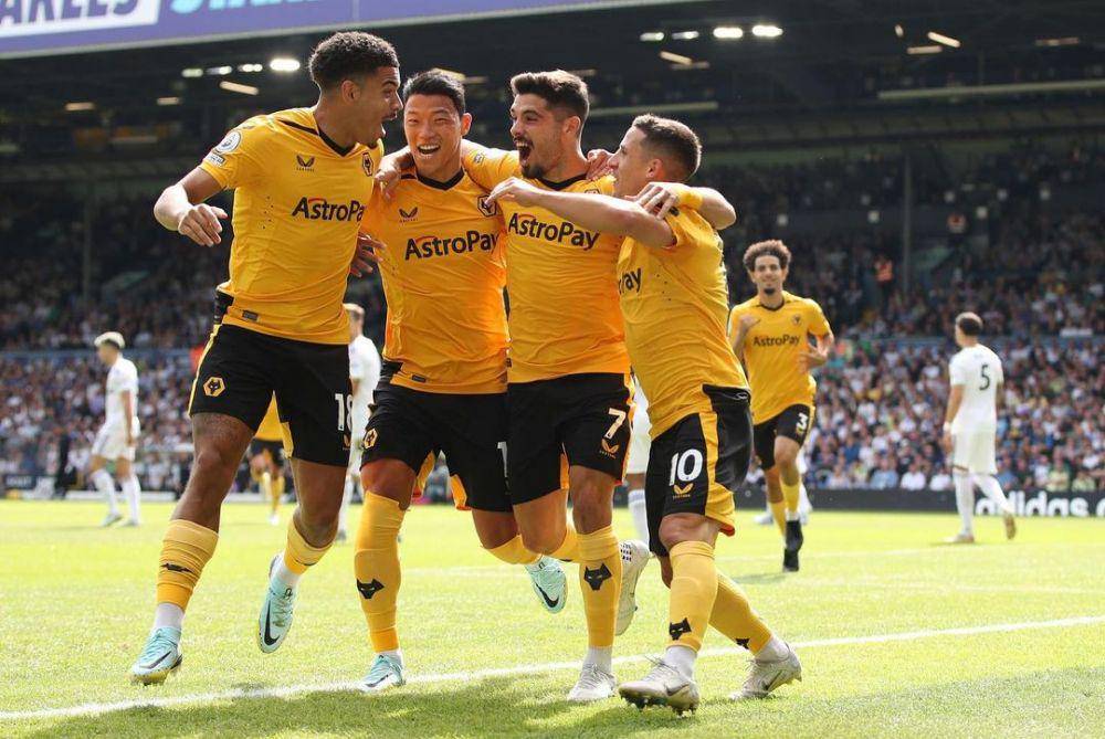 potret skuad Wolverhampton Wanderers (instagram.com/pedroneto_30)