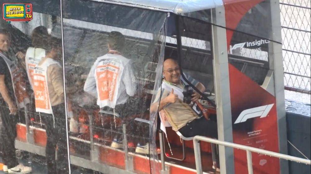 Maia Estianty nonton F1 Singapura (youtube/MaiaAlElDul TV)