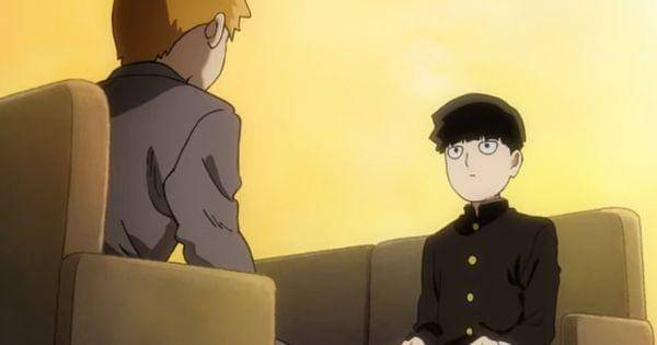 Shigeo berkata bahwa ia tak bisa berjanji untuk terus bekerja di kantor Reigen ( Dok. Bones / Mob Psycho 100 III )