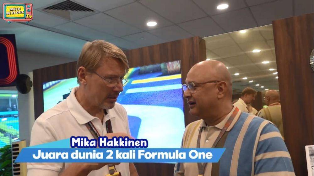 Maia Estianty nonton F1 Singapura (youtube/MaiaAlElDul TV)