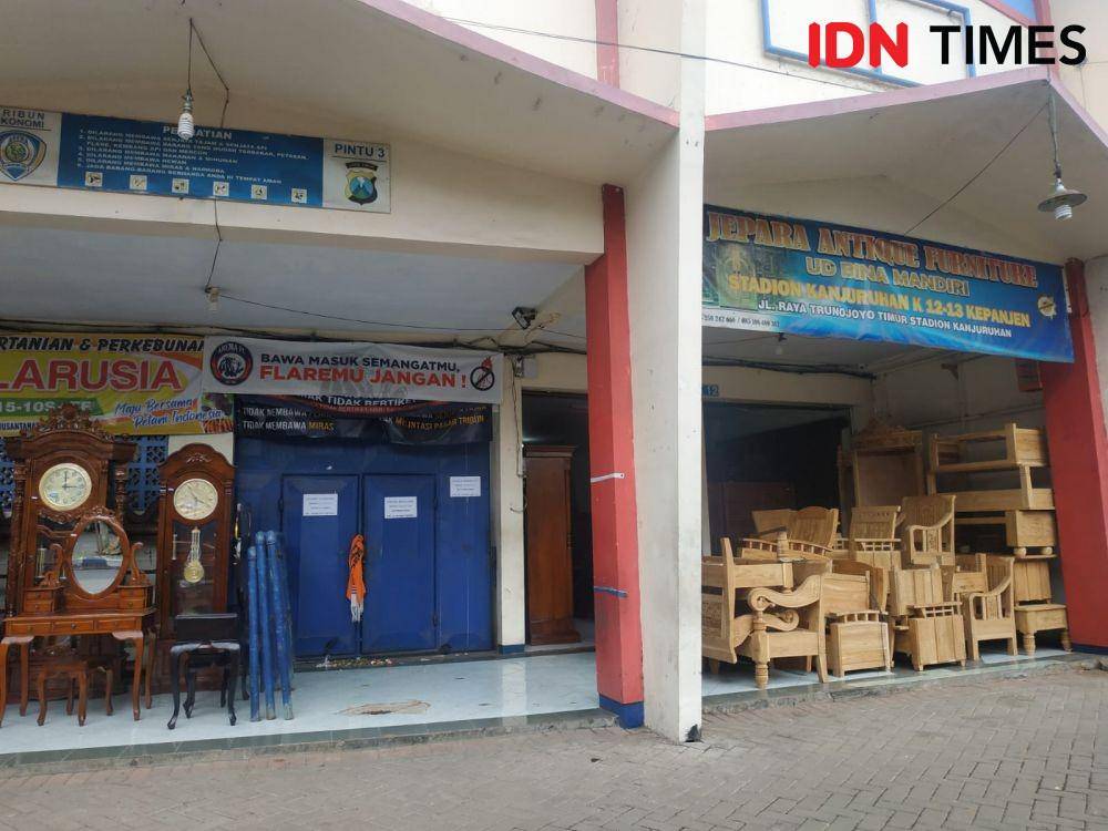 Suasana Gate 3 Stadion Kanjuruhan Malang. (IDN Times/Khusnul Hasana)