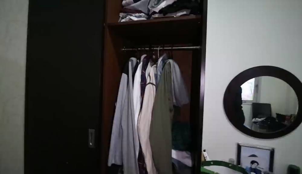 potret kamar apartemen Rizky Billar (youtube.com/AdySky99)