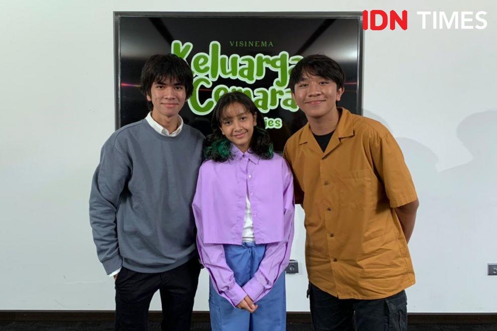 Cerita Cast Keluarga Cemara the Series, Bikin Lagu Saat Break Syuting