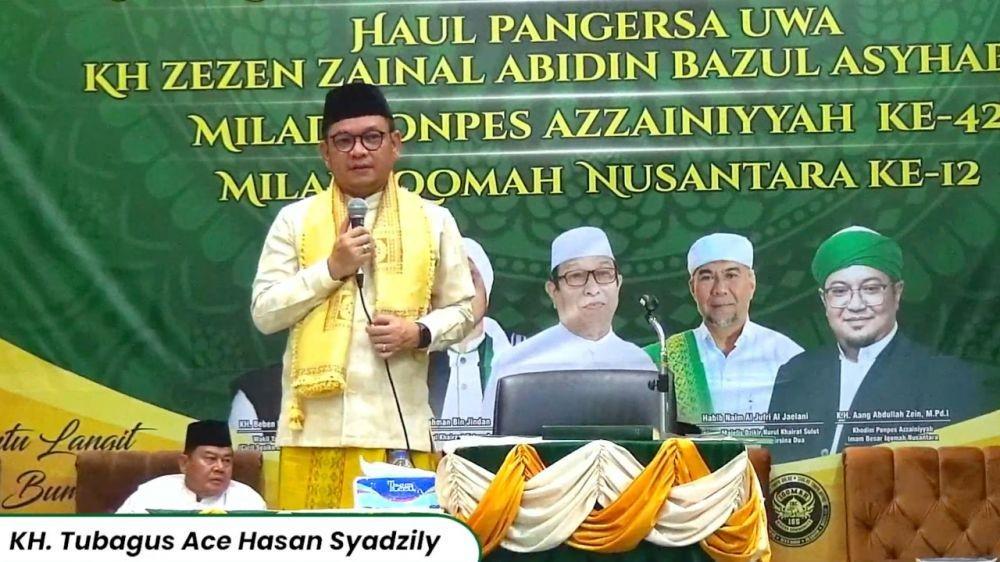 Kang Ace: Azzainiyyah Hidupkan Tradisi Keberagamaan Berbasis Sanad