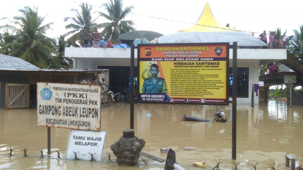 Banjir Aceh Utara Meluas Jadi 13 Kecamatan, 39.796 Orang Mengungsi