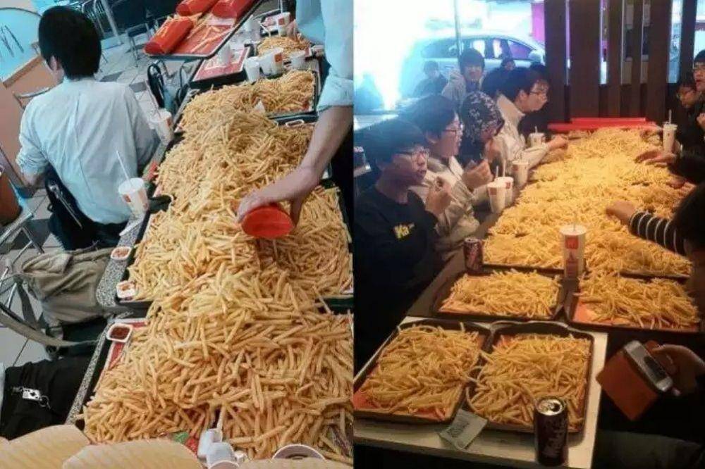 orang makan porsi kuli (twitter.com/duniakuli)