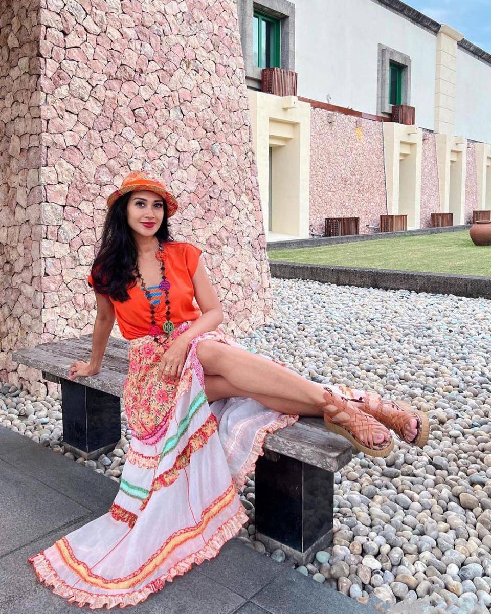 Bohemian style ala Diah Permatasari (instagram.com/dps_diahpermatasari)