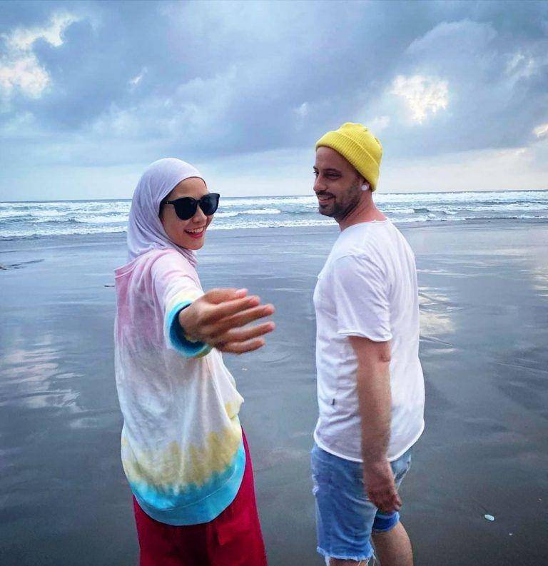 Zaskia Adya Mecca dan Dave Moffatt (instagram.com/zaskiaadyamecca)