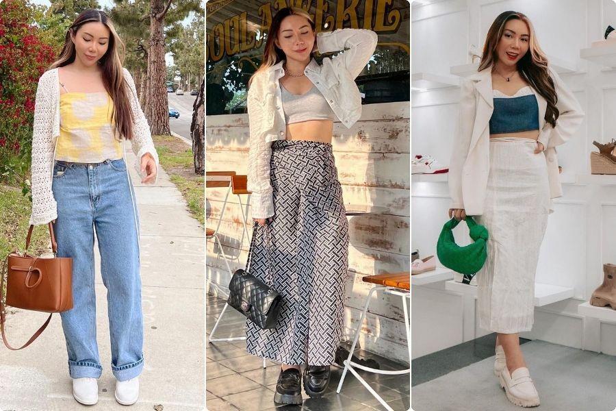 9 Gaya Kasual ala Selebgram Kyra Nayda, Suka Pakai Layering Outfit
