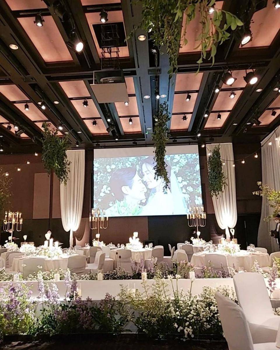 gedung acara pernikahan namgoong min (instagram.com/min.namkoong78)