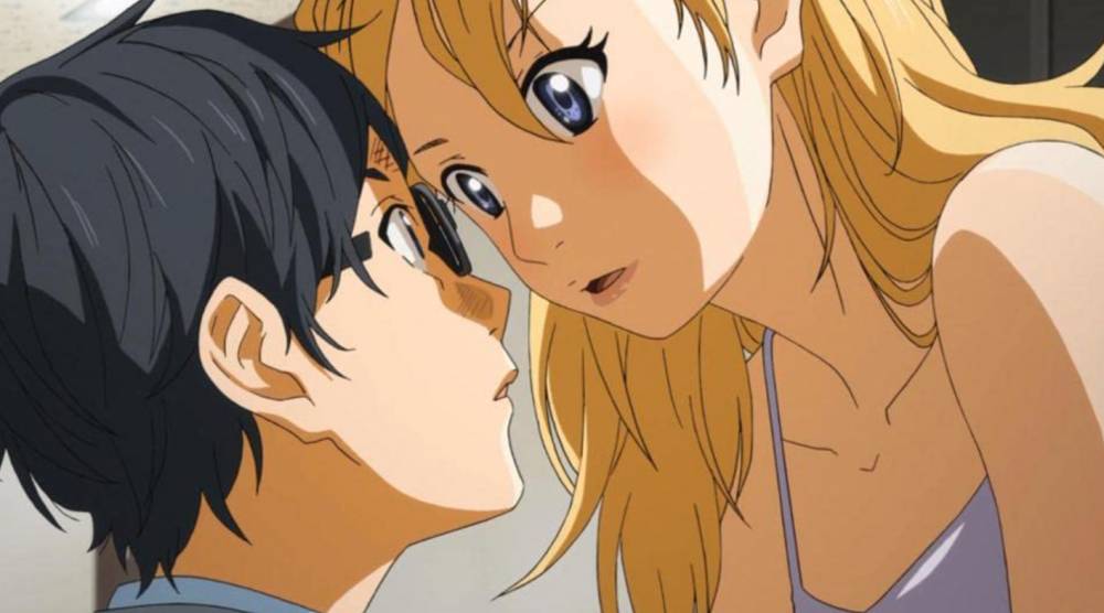 Kaori dan Arima (dok. A-1 Pictures/ Shigatsu wa Kimi no Uso)