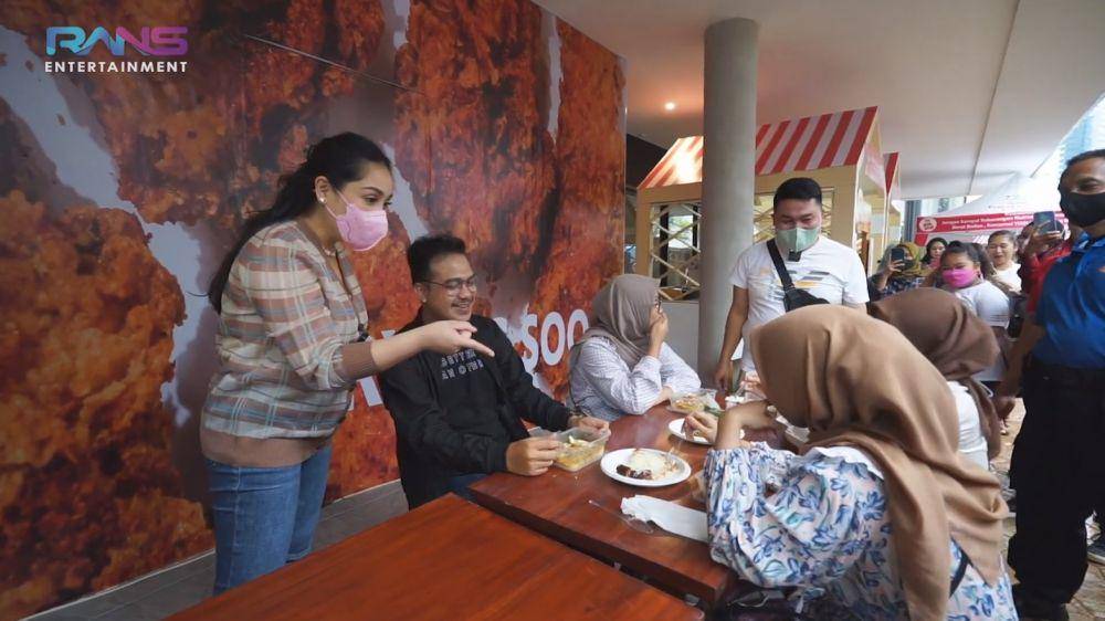 Nagita jualan di Jajarans (YouTube.com/Rans Entertainment)