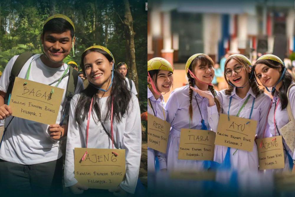 10 Potret Seru di Balik Layar Pemain Film Nagih Janji Cinta, Kompak!