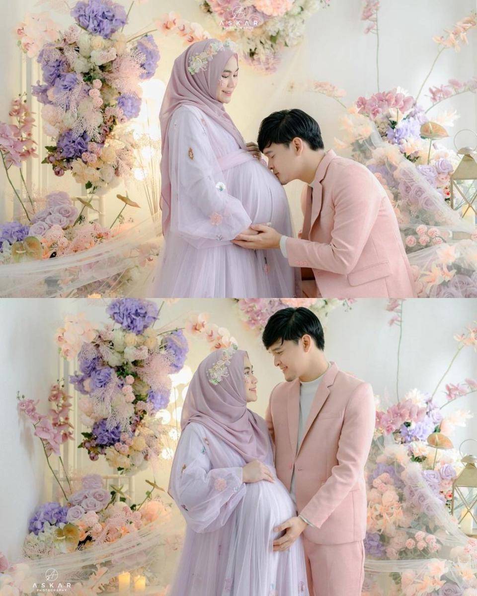 pemotretan maternity Anisa Rahma (instagram.com/anirahama_12)