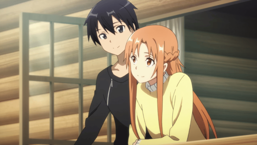 Kirito dan Asuna hidup bersama di SAO (dok. A-1 Pictures/ Sword Art Online)