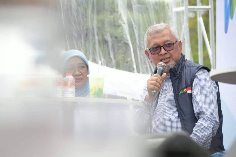Kegiatan Jabar Punya Informasi (Japri) pada rangkaian acara Road to West Java Festival 2023 di Gedung Sate, Kota Bandung, Sabtu (8/10/1022). (Humas/Pemprov Jabar)