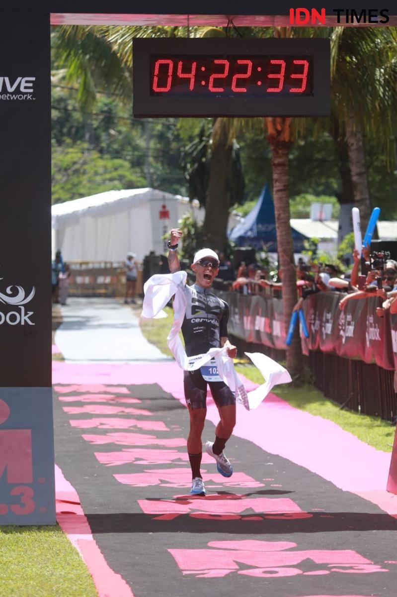 2 Atlet Indonesia Tercepat di Kejuaraan Dunia Ironman Lombok