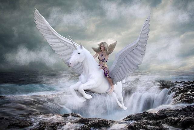 Ilustrasi pegasus (pixabay.com/Mysticsartdesign)