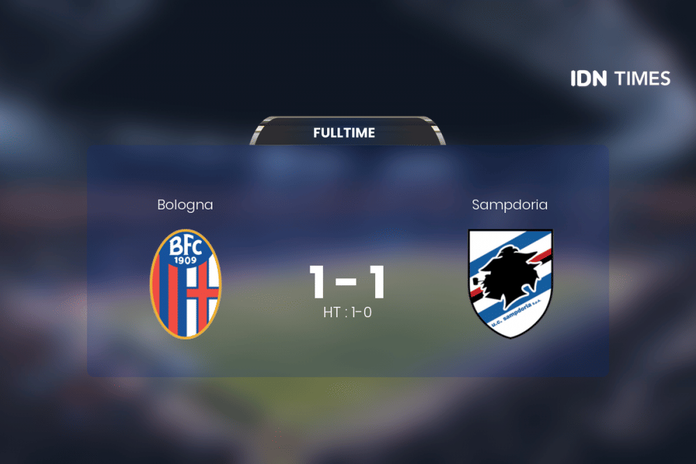 Duel Bologna Vs Sampdoria Berakhir Antiklimaks