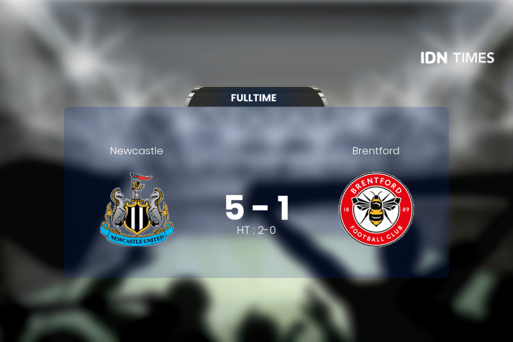 Newcastle Curi Poin Penuh Atas Brentford