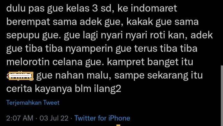 obrolan kocak warganet ketika masih kecil (twitter.com/tanilzaki)