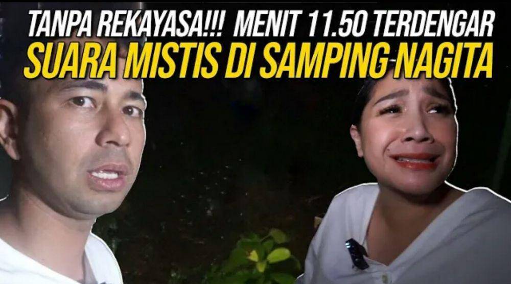 Raffi dan Nagita eksplor tempat mistis di Andara (dok. youtube.com/Rans Entertainment)