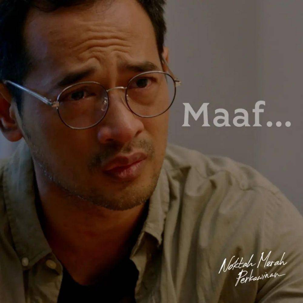 karakter Gilang yang diperankan Oka Antara di film Noktah Merah Perkawinan (instagram.com/noktahmerahperkawinan)