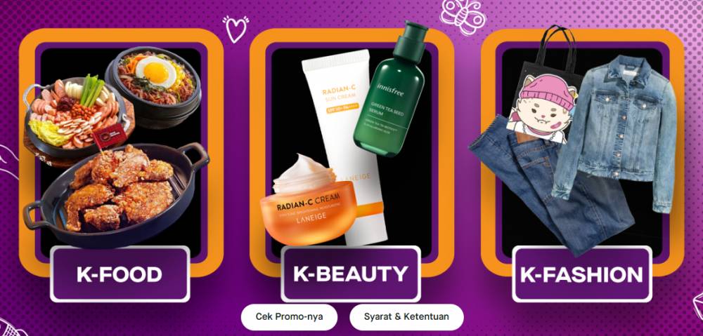 promo KFood hingga KFashion bagi level Anak Sultan dan Juragan di GoClub (gojek.com)
