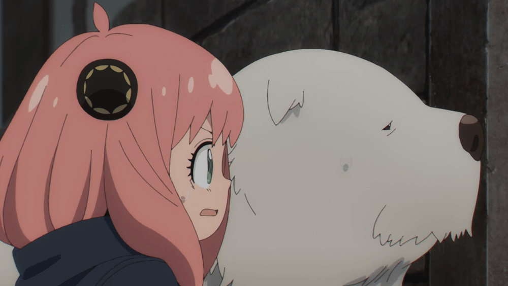 Anya dan Bond mewaspadai Keith (dok. WIT Studio x CloverWorks/ Spy x Family Season 2)