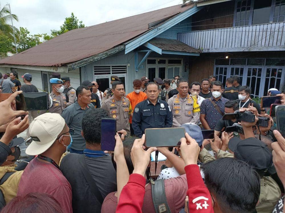 Polisi ungkap pembunuhan pasutri di Kalteng dilatari karena dendam (dok. Istimewa)