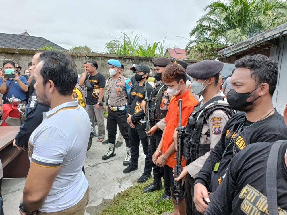 Polisi Ungkap Pelaku Pembunuhan Sadis Pasutri di Palangka Raya