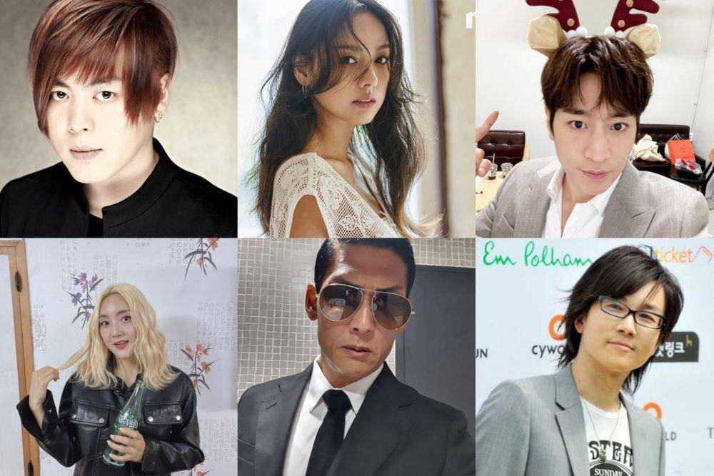 leader idol KPop generasi pertama (soompi.com | esteement.co.kr | instagram.com/ericofficial__ | instagram.com/bada0228 | instagram.com/godjp | koreaherald.com)