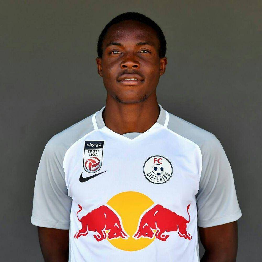 Enock Mwepu saat berseragam FC Liefering. (instagram.com/enockmwepu)