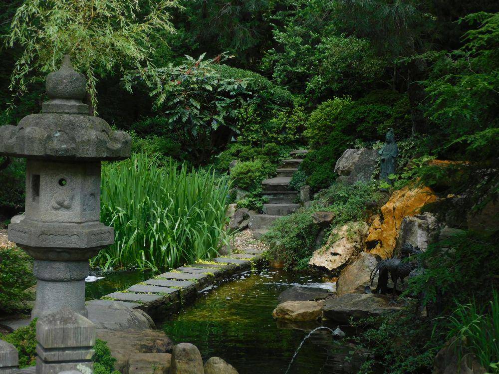 Desain rock garden di halaman rumah (unsplash.com/Ashley Hajimirsadeghi)