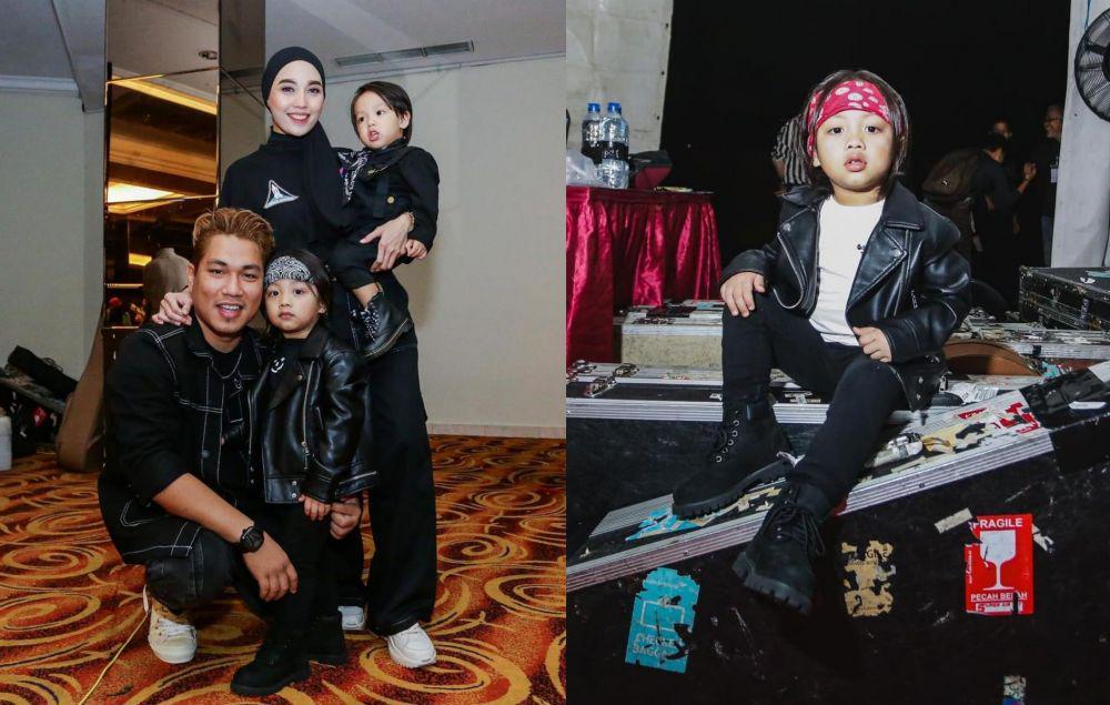 9 Potret Dua Anak Rizal Armada Bergaya bak Anak Band, Menggemaskan!