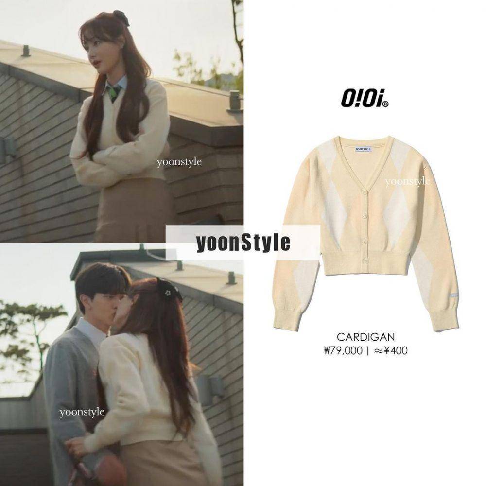harga fashion item Yeonwoo di The Golden Spoon (instagram.com/yoonstyle7)