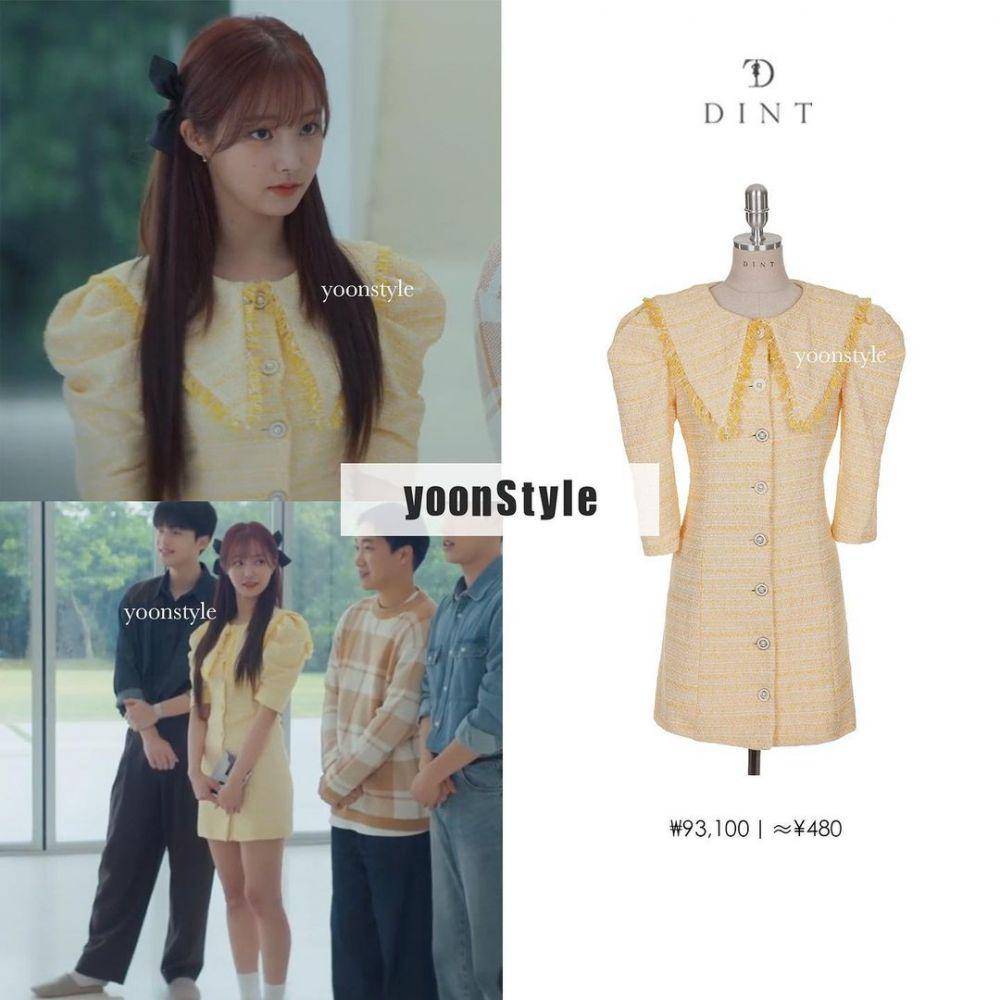 harga fashion item Yeonwoo di The Golden Spoon (instagram.com/yoonstyle7)