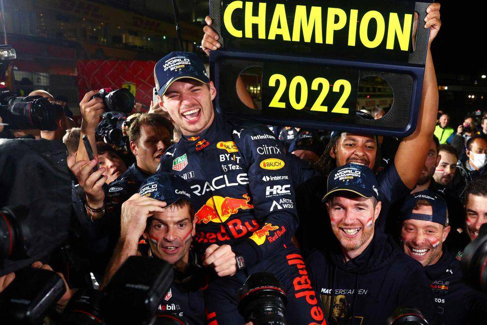 Max Verstappen menjadi juara dunia Formula 1 2022. (twitter.com/F1)