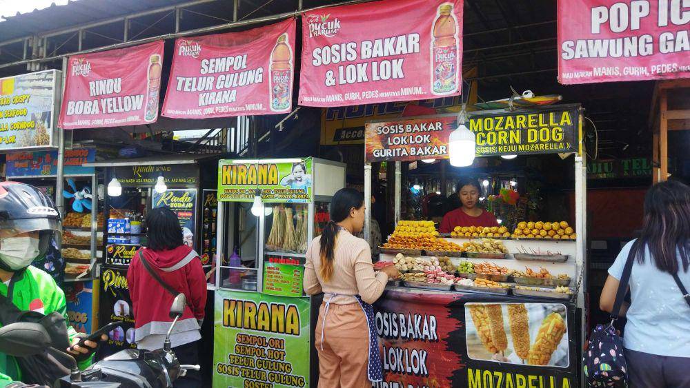 Pedagang di Pasar Laron (Dok.pribadi/Rangga)