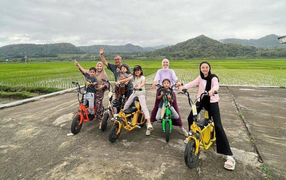 potret liburan keluarga Zaskia Adya Mecca (instagram.com/zaskiadyamecca)