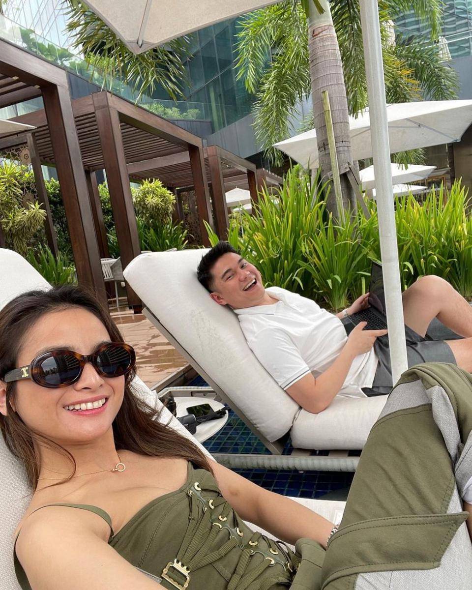 potret Acha Septriasa dan keluarga ke Malaysia (instagram.com/septriasaacha)