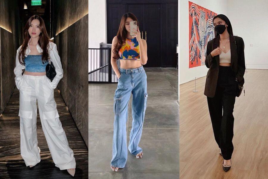 9 Ide Padu Padan Crop Top ala Dindra Nashriyah, Tampil Trendi!