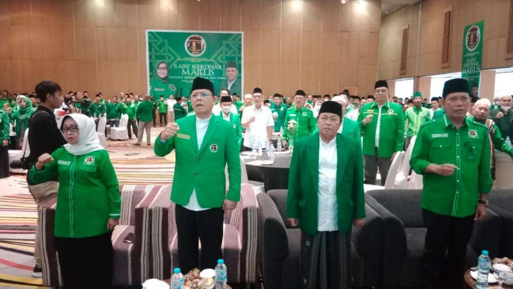 DPW PPP Jatim saat Mukerwil dan Rapat Koordinasi Majelis jelang Pemilu 2024. Dok. PPP Jatim.