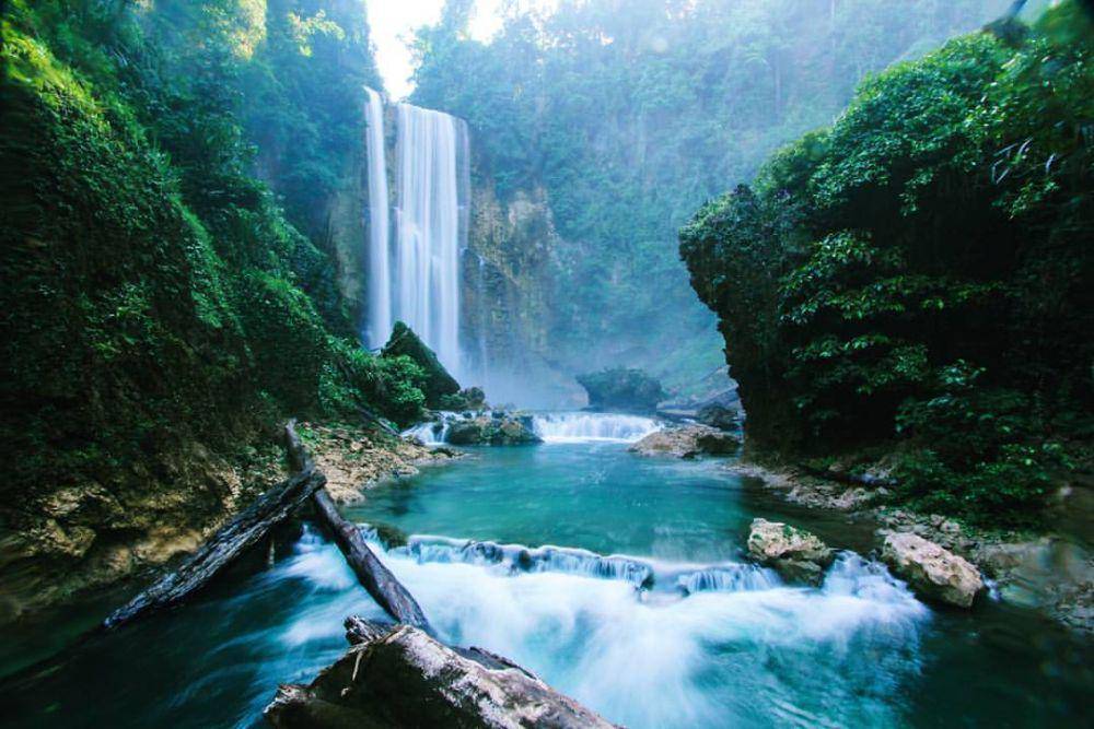 Potret Air Terjun Karawawi (instagram.com/pacebrewok)