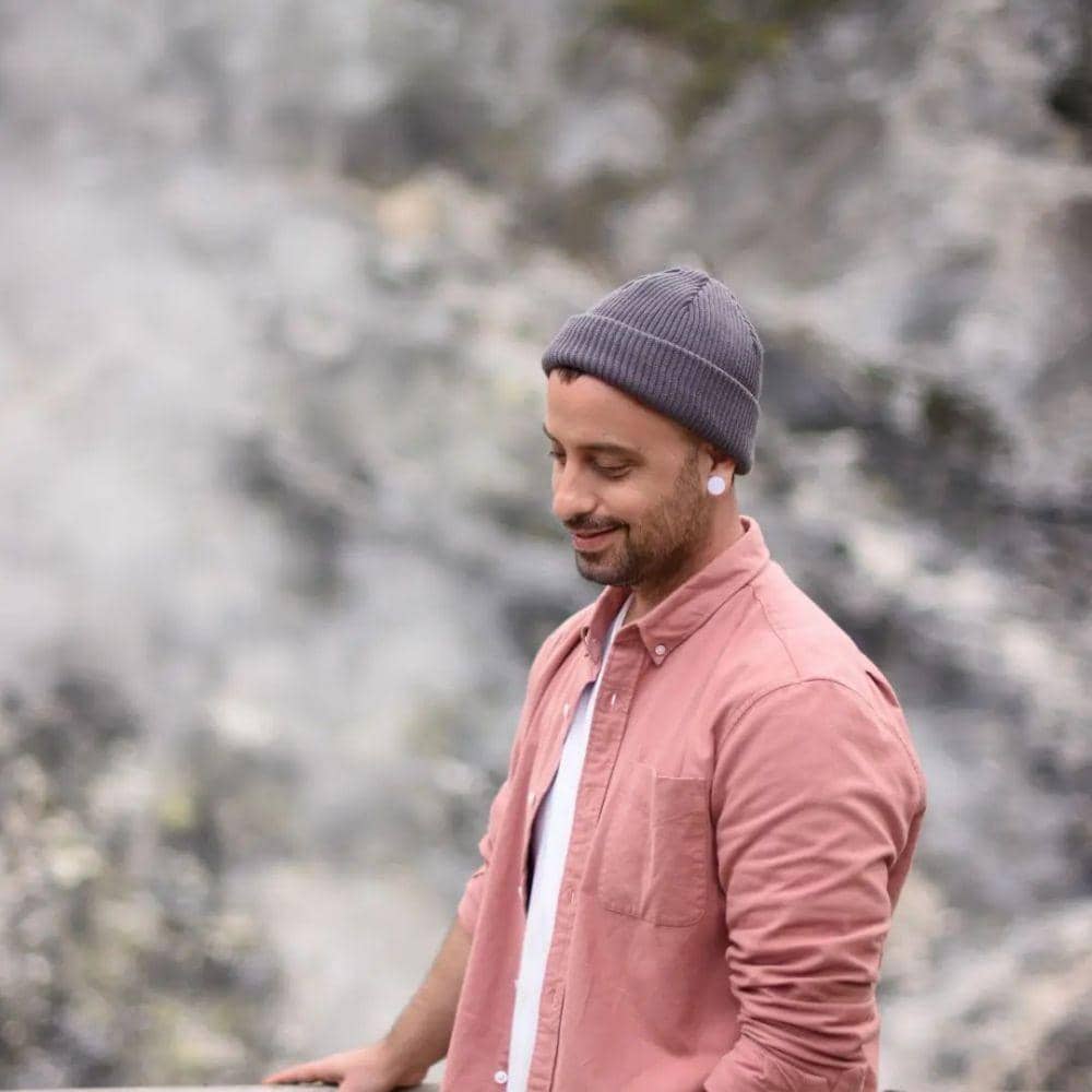 Potret Dave Moffatt di Kawah Gunung Wayang, Pangalengan, Bandung (instagram.com/davemoffattmusic)